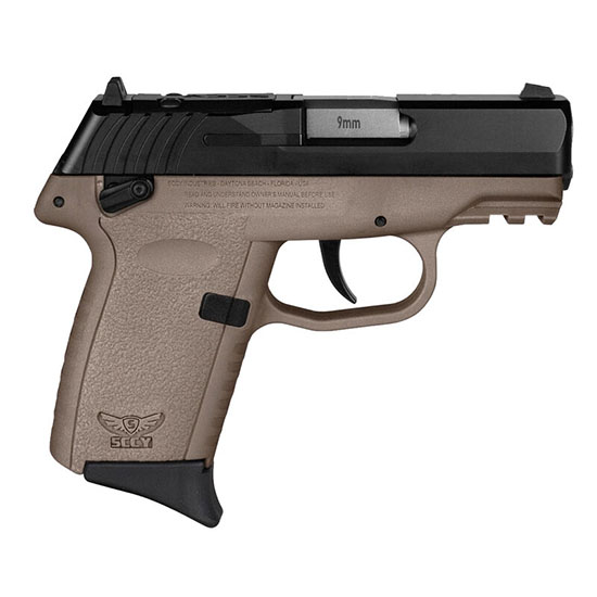 SCCY CPX-1 9MM FDE BLK RED DOT READY 10RD - Pistols